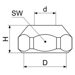 Schlösser Quetschverschraubung ohne Längenausgleich, DN 10, 1/2" x 10mm, verc... SCHLOESSER-0018971510001 4044997131770 (Abb. 1)