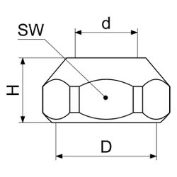 Schlösser Quetschverschraubung ohne Längenausgleich, DN 12, 1/2" x 12mm, verc... SCHLOESSER-0018971512001 4044997131787 (Abb. 1)