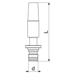 Schlösser Gartenspritze MS-Stecksystem, universal passend... SCHLOESSER-GA33091000001 4044997162217 (Abb. 1)