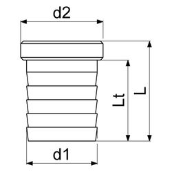 Schlösser Vaterteil, 1 1/2" x 1 1/2", Messing... SCHLOESSER-GA34155000001 4044997163054 (Abb. 1)