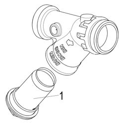 Schlösser Schmutzfänger mit Außengewinde MULTI, ohne Entleerung, DN 32, 1 1/2... SCHLOESSER-0010723200001 4044997159477 (Abb. 1)
