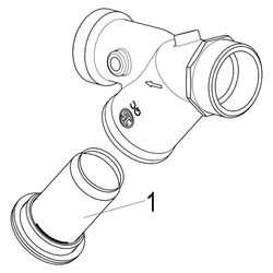 Schlösser Schmutzfänger mit Außengewinde MULTI, ohne Entleerung, DN 40, 1 3/4... SCHLOESSER-0010724000001 4044997159484 (Abb. 1)