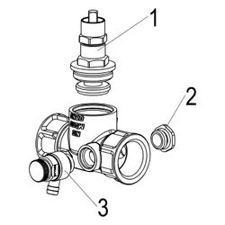 Schlösser Durchgangsventil mit Muffenanschluss, Entleerung, steigender Spinde... SCHLOESSER-0011122000001 4044997110829 (Abb. 1)