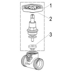 Schlösser Kesselfüllventil, DN 15, Eingang mit 3/4" AG, Ausgang mit Außengewi... SCHLOESSER-0011241500001 4044997191330 (Abb. 1)