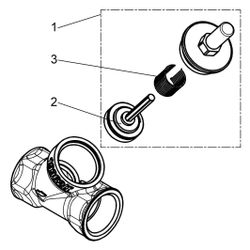 Schlösser Rückschlagventil mit Schrägsitz und Muffenanschluss, DN 50, 2" IG... SCHLOESSER-0012105000001 4044997170533 (Abb. 1)