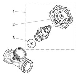 Schlösser Schrägsitzventil ohne Entleerung, mit steigender Spindel, DN 15, 1/... SCHLOESSER-0014051500001 4044997111512 (Abb. 1)