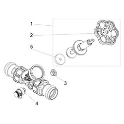 Schlösser Freistromventil mit Pressanschluss IG, Entleerung und steigender Sp... SCHLOESSER-0015182800001 4044997170984 (Abb. 1)