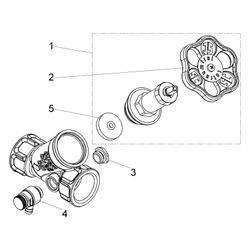 Schlösser Freistromventil mit Muffenanschluss, Entleerung und nichtsteigender... SCHLOESSER-0015302500001 4044997114421 (Abb. 1)