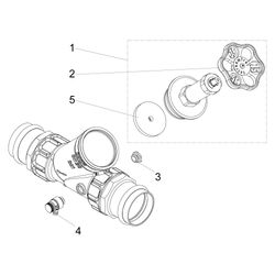 Schlösser Freistromventil mit Pressanschluss IG, Entleerung und nichtsteigend... SCHLOESSER-0015385400001 4044997171332 (Abb. 1)