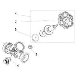 Schlösser Freistromventil mit Außengewinde MULTI, Entleerung und steigender S... SCHLOESSER-0015472500001 4044997115589 (Abb. 1)