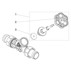 Schlösser Freistromventil Blue-tec mit Pressanschluss AG MULTI, ohne Entleeru... SCHLOESSER-0015542800001 4044997171622 (Abb. 1)