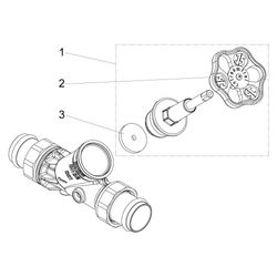 Schlösser Freistromventil Blue-tec mit Pressanschluss AG MULTI, ohne Entleeru... SCHLOESSER-0015543500001 4044997171646 (Abb. 1)