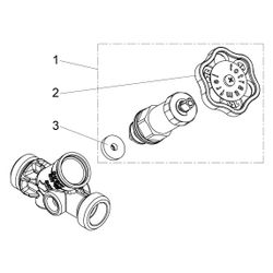 Schlösser Freistromventil Blue-tec mit Außengewinde MULTI, ohne Entleerung, m... SCHLOESSER-0015741500001 4044997171851 (Abb. 1)