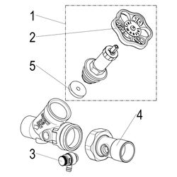 Schlösser Freistromventil mit Lötanschluss, Entl. in der Verschr. im Ausg. un... SCHLOESSER-0015752800001 4044997116111 (Abb. 1)