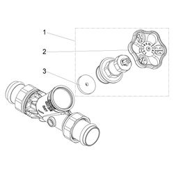 Schlösser Freistromventil mit Pressanschluss AG MULTI, ohne Entleerung und mi... SCHLOESSER-0015823500001 4044997171929 (Abb. 1)