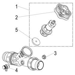 Schlösser Freistromventil mit Pressanschluss AG MULTI, Entleerung und nichtst... SCHLOESSER-0015873500001 4044997172117 (Abb. 1)
