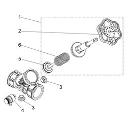 Schlösser KFR-Ventil mit Muffenanschluss, Entleerung und steigender Spindel, ... SCHLOESSER-0016202500001 4044997116913 (Abb. 1)