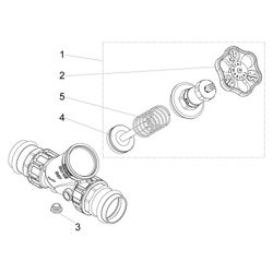 Schlösser KFR-Ventil Blue-tec mit Pressanschluss IG, ohne Entleerung und mit ... SCHLOESSER-0016294200001 4044997172421 (Abb. 1)