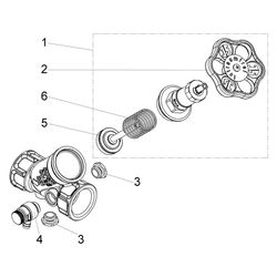 Schlösser KFR-Ventil mit Muffenanschluss, Entleerung und nichtsteigender Spin... SCHLOESSER-0016302500001 4044997172445 (Abb. 1)