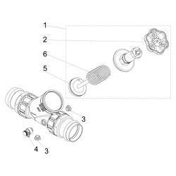 Schlösser KFR-Ventil mit Pressanschluss IG, Entleerung und nichtsteigender Sp... SCHLOESSER-0016385400001 4044997172513 (Abb. 1)