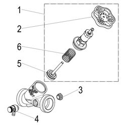 Schlösser KFR-Ventil mit Außengewinde für Kunststoffrohr, Entleerung und nich... SCHLOESSER-0016762500001 4044997118610 (Abb. 1)