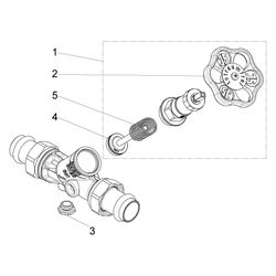 Schlösser KFR-Ventil mit Pressanschluss AG MULTI, ohne Entleerung und mit nic... SCHLOESSER-0016822200001 4044997172711 (Abb. 1)