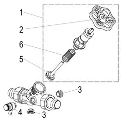 Schlösser KFR-Ventil Blue-tec mit Pressanschluss AG MULTI, Entleerung und nic... SCHLOESSER-0016891800001 4044997173091 (Abb. 1)