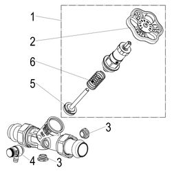Schlösser KFR-Ventil mit Pressanschluss AG MULTI, Entleerung und nichtsteigen... SCHLOESSER-0016872200001 4044997172964 (Abb. 1)