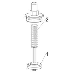 Schlösser Oberteil für Rückschlagventil, DN 32, 1 1/4", EPDM-Dichtung, Messin... SCHLOESSER-0018083200001 4044997122594 (Abb. 1)