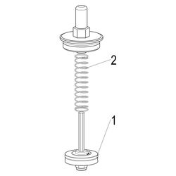 Schlösser Oberteil für Rückschlagventil, DN 40, 1 1/2", EPDM-Dichtung, Messin... SCHLOESSER-0018084000001 4044997122624 (Abb. 1)