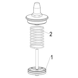 Schlösser Oberteil für Rückschlagventil, DN 65, 2 1/2", EPDM-Dichtung, Messin... SCHLOESSER-0018086500001 4044997122686 (Abb. 1)