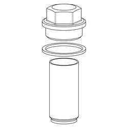 Schlösser Oberteil mit Schmutzfänger, Feinsieb, DN 20, 3/4", Messing... SCHLOESSER-0018092000001 4044997173732 (Abb. 1)