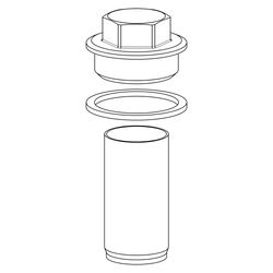 Schlösser Oberteil mit Schmutzfänger, Feinsieb, DN 25, 1", Messing... SCHLOESSER-0018092500001 4044997173756 (Abb. 1)