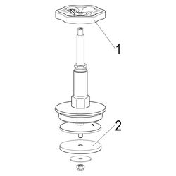 Schlösser Fettkammer-Oberteil für Schrägsitzventil mit steigender Spindel, DN... SCHLOESSER-0018148000001 4044997123058 (Abb. 1)