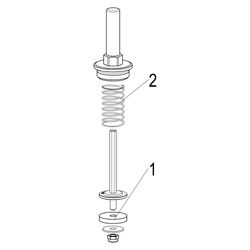 Schlösser Oberteil mit Rückflussverhinderer, DN 20, 3/4", Messing, DIN-DVGW... SCHLOESSER-0018202000001 4044997174029 (Abb. 1)