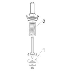 Schlösser Oberteil mit Rückflussverhinderer, DN 32, 1 1/4", Messing, DIN-DVGW... SCHLOESSER-0018203200001 4044997174067 (Abb. 1)