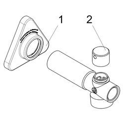 Schlösser Auslaufeinheit zu Frost-tec 2813... SCHLOESSER-0028131500220 4044997210246 (Abb. 1)