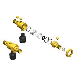 Schlösser Systemtrenner BA, DN 20, 1" AG x 1" AG... SCHLOESSER-0082702000001 4044997236710 (Abb. 1)