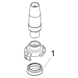Schlösser Gartenspritze, schwere Ausführung, mit Schnellkupplung, DN 20, 3/4"... SCHLOESSER-GA33512000001 4044997162514 (Abb. 1)