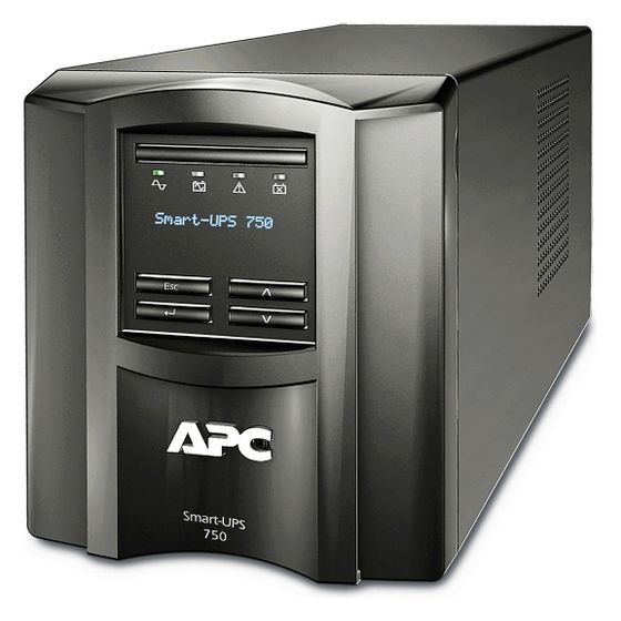 Schneider Electric Unterbrechungsfreie Stromversorgung Smart-UPS SMT750IC, 750VA 500W, Schwarz