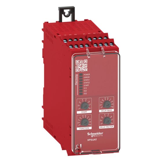 Schneider Electric Sicherheitsmodul XPSUAT13A3AP, 100x45x120mm, Schraubanschluss, 24V AC/DC