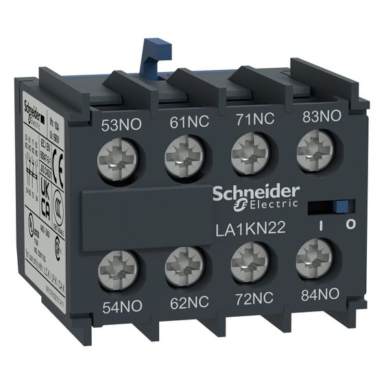 Schneider Electric Hilfsschalterblock TeSys LA1KN22, 2S+2Ö, 30x38x35mm