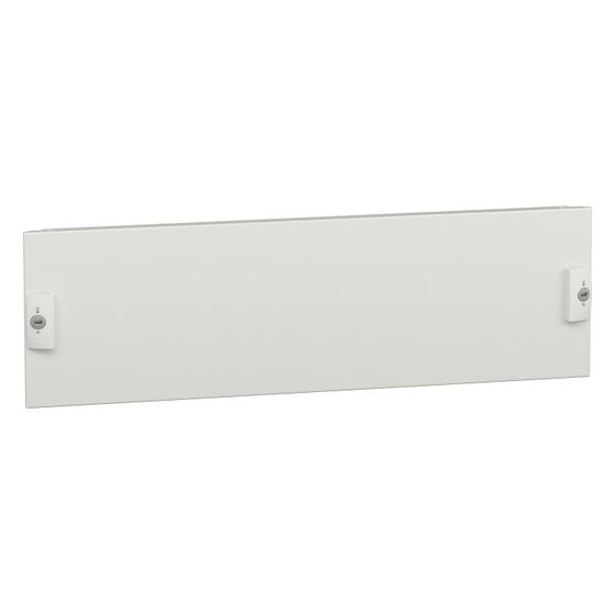 Schneider Electric Frontplatte PrismaSeT LVS03803, 3 HE, 500x150mm, Stahl, Weiß RAL 9003