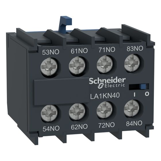 Schneider Electric Hilfsschalterblock TeSys LA1KN40, 4 S, 30x38x35mm
