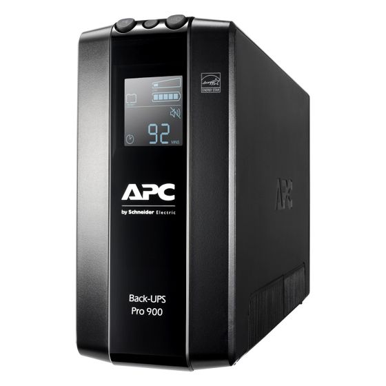 Schneider Electric Unterbrechungsfreie Stromversorgung Back-UPS Pro BR900MI, 900VA 540W, 190x91x310mm