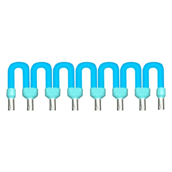 Schneider Electric Drahtbrücke Advantys Telefast ABFC08R02B, 2cm, Blau