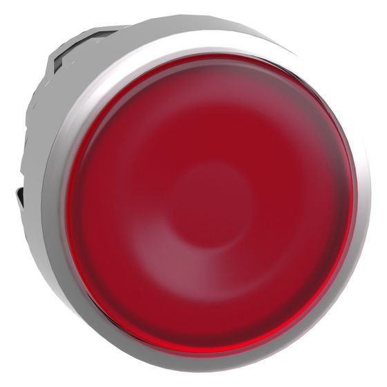 Schneider Electric Leuchtdrucktaster-Frontelement Harmony XB4 ZB4BW343, 22,5mm, Metall, Rot