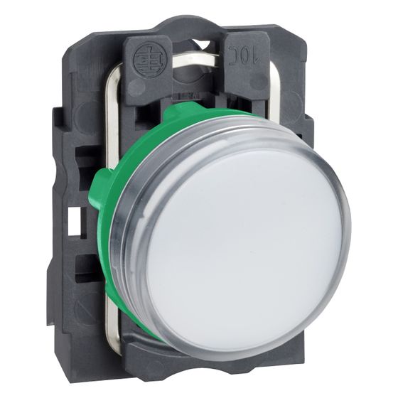Schneider Electric Kontrolllampe Harmony XB5 XB5AVM1, 230V, Kunststoff, Weiß