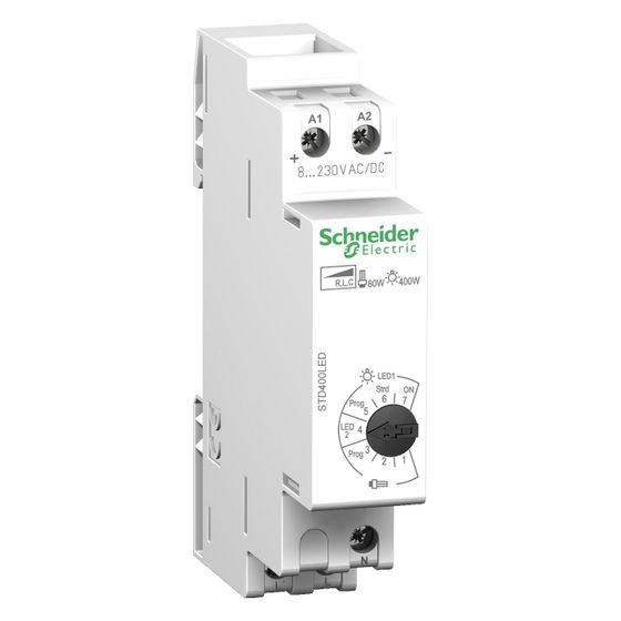 Schneider Electric Universaldimmer Acti 9 STD400LED, 400 W, 85x18x60mm