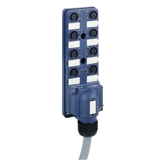 Schneider Electric Passive dezentrale E/A-Verteilerbox Advantys ABE9, 8-Kanal, 10m Kabel, IP67, Kunststoff